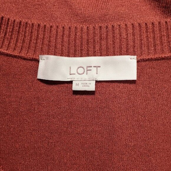 LOFT | Relaxed V-Neck Cardigan Sweater - Picture 7 of 9